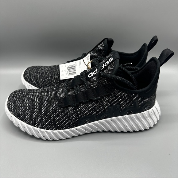 Adidas Kaptir 3.0 Running Athletic Gym Sneakers Men's Size 12 Black White